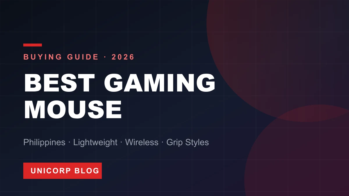 Best Gaming Mouse Philippines 2026: Grip, Weight, at Wired vs Wireless Guide