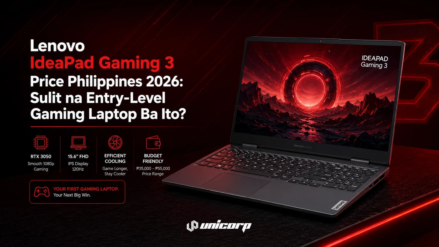 Lenovo IdeaPad Gaming 3 Price Philippines 2026: Sulit na Entry-Level Gaming Laptop Ba Ito?