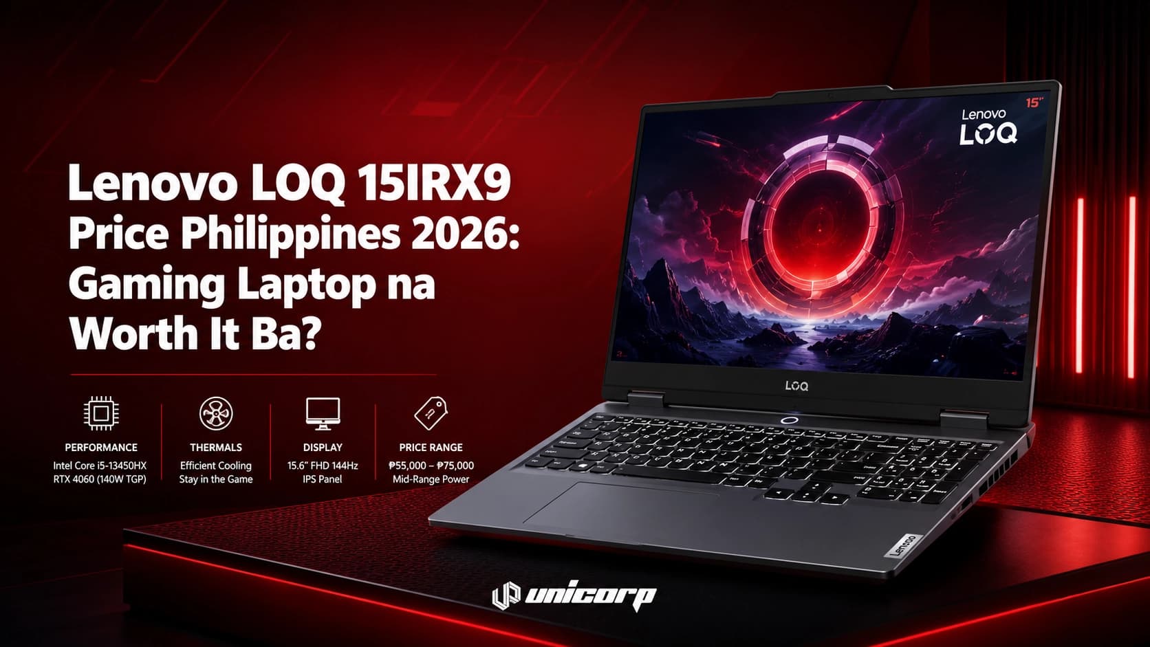Lenovo LOQ 15IRX9 Price Philippines 2026: Gaming Laptop na Worth It Ba?