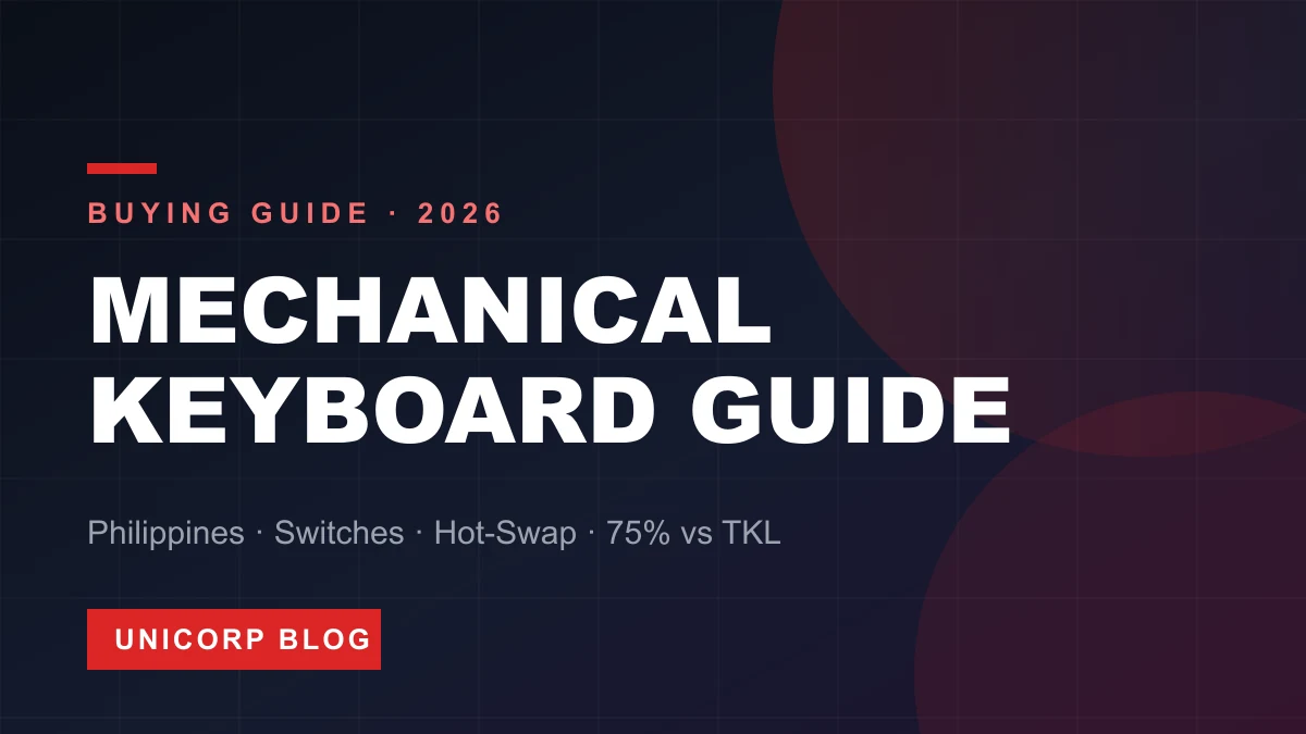 Mechanical Keyboard Guide Philippines 2026: Switches, Sizes, at Best Budget Picks