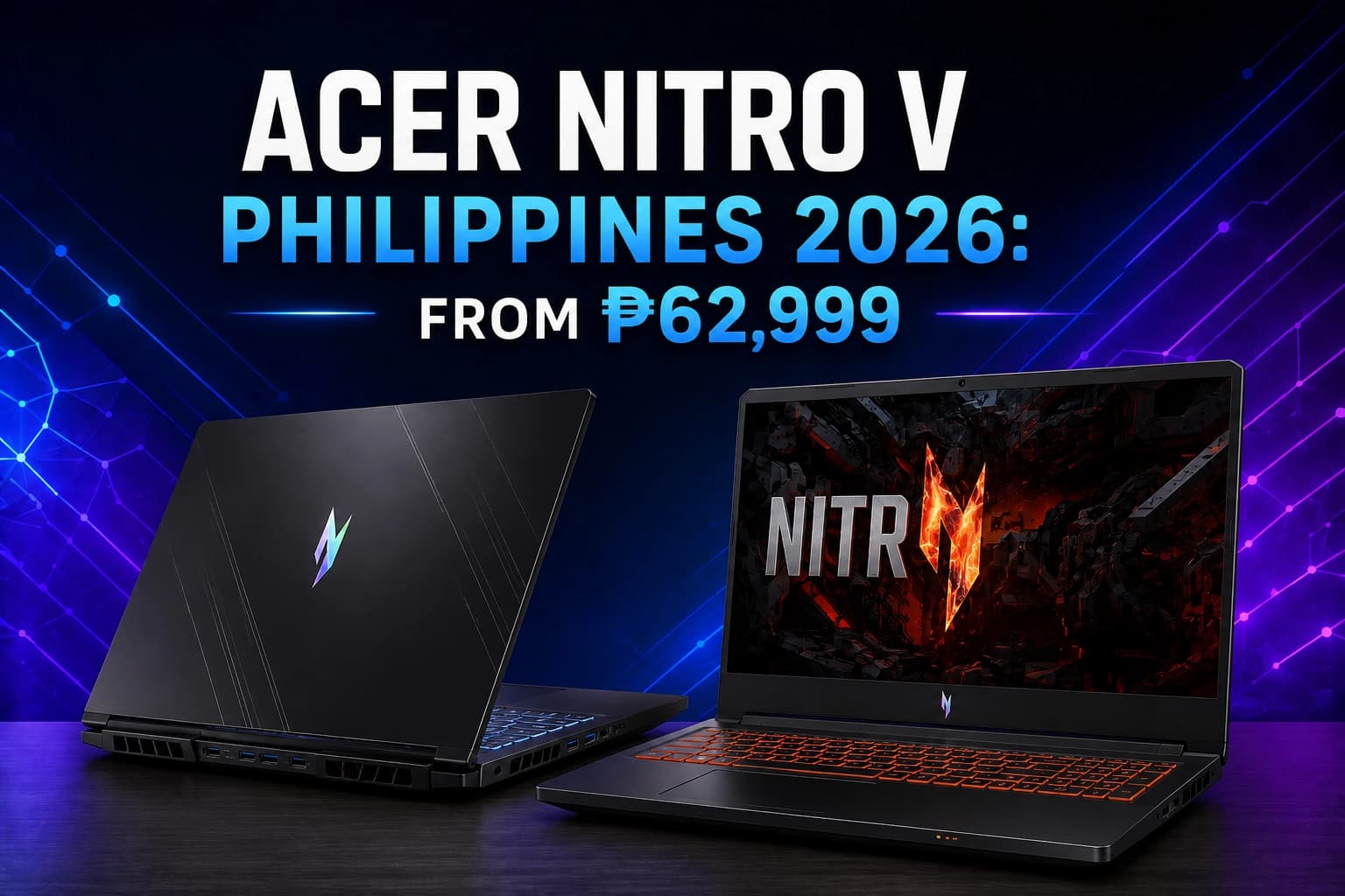 Acer Nitro V Philippines 2026: From ₱62,999