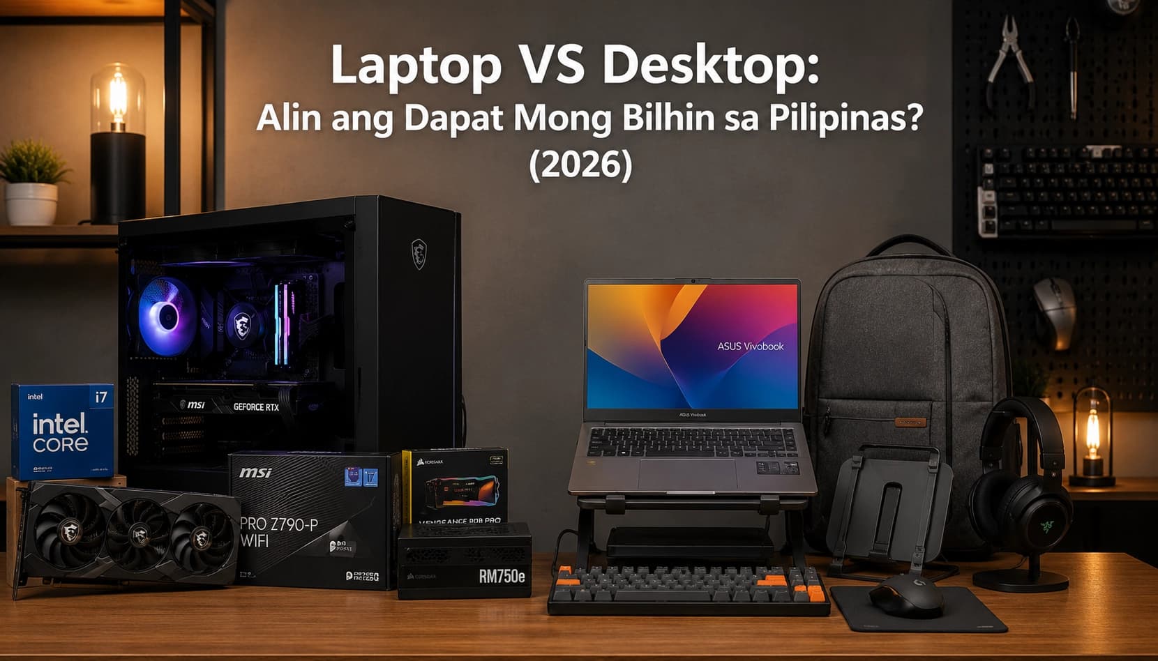 Laptop vs Desktop: Which One Should You Buy in the Philippines? (2026)