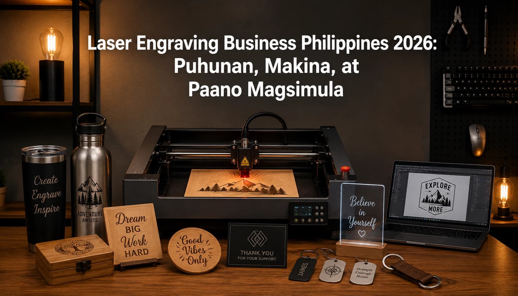 Laser Engraving Business Philippines 2026: Puhunan, Makina, at Paano Magsimula