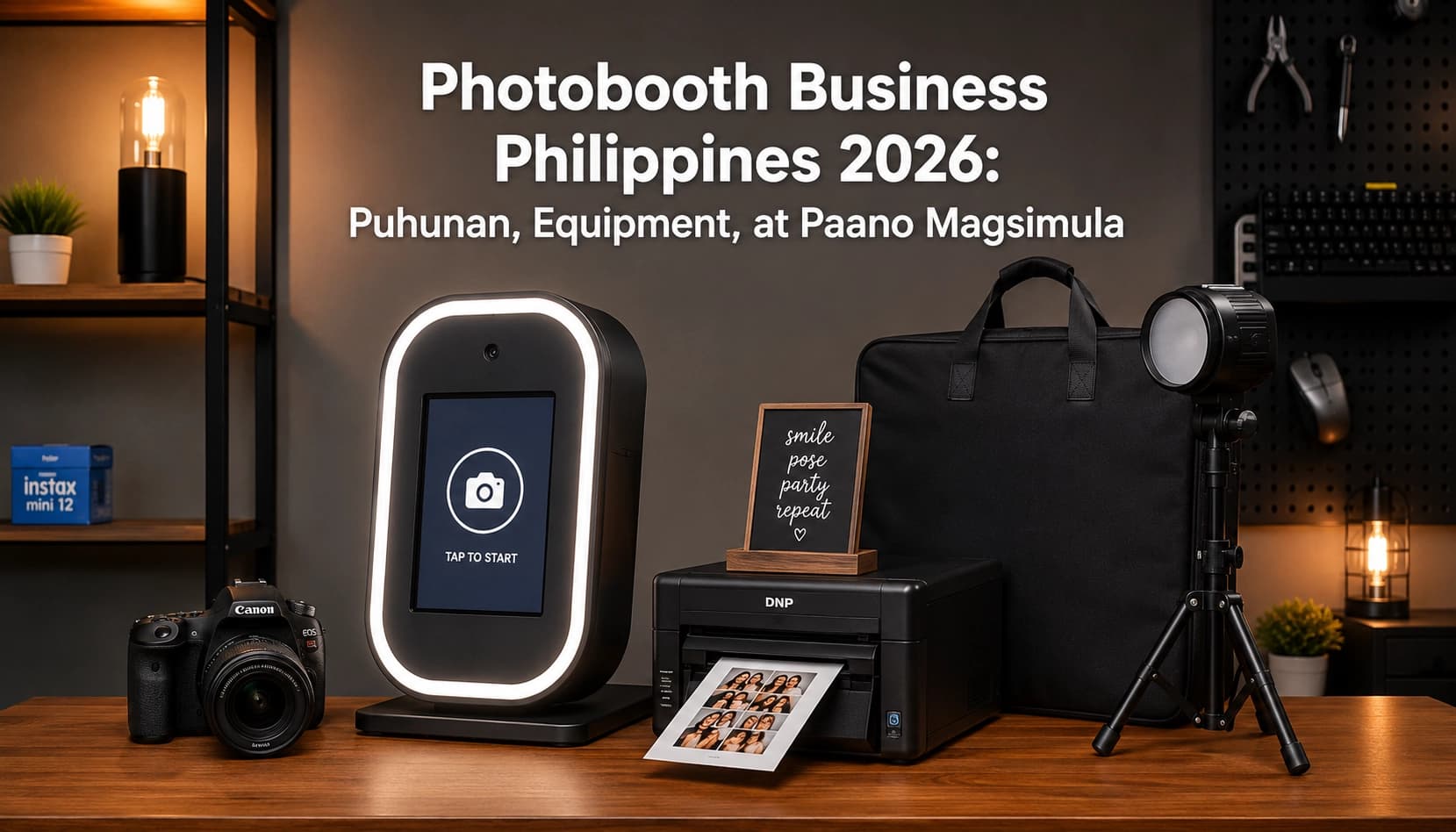 Photobooth Business Philippines 2026: Capital, Equipment, and How to Start