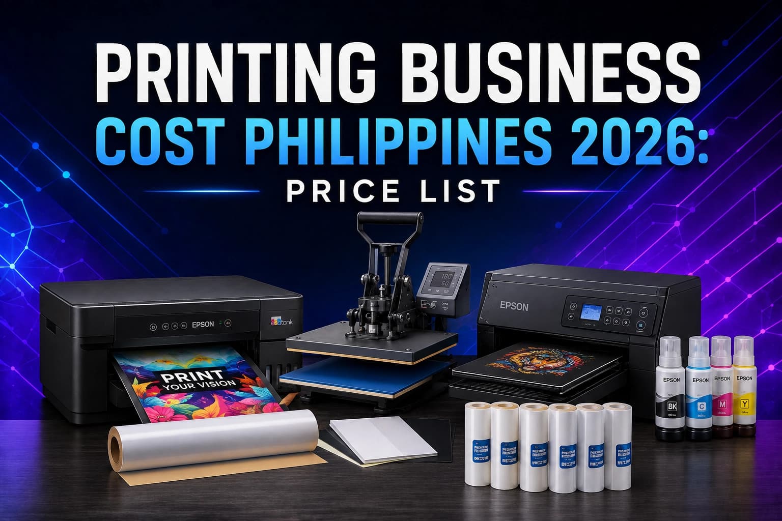 Printing Business Cost Philippines 2026: Price List