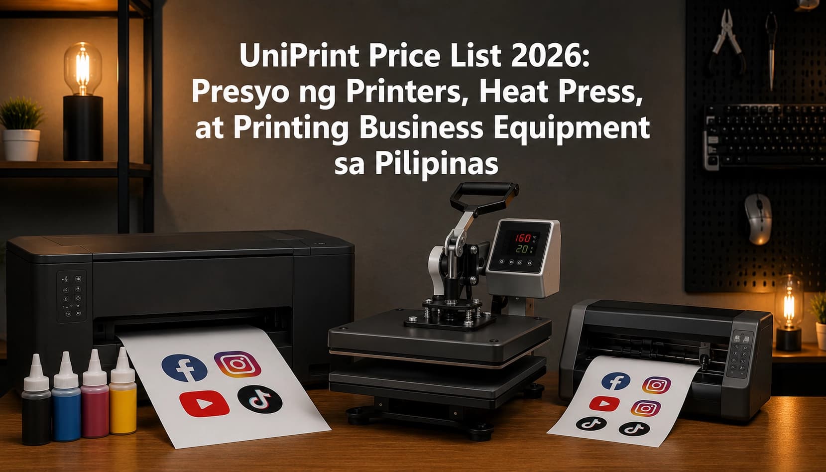 UniPrint Price List 2026: Presyo ng Printers, Heat Press, at Printing Business Equipment sa Pilipinas